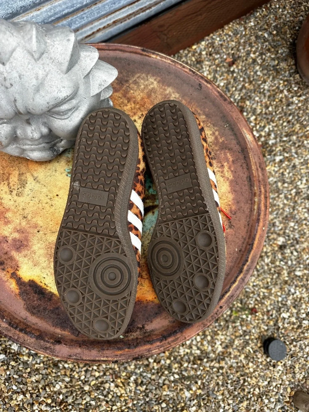 Adidas Leopard Print Samba OG Sneakers 🐆♥️ Men’s 8 Women’s 10 - Picture 6 of 7